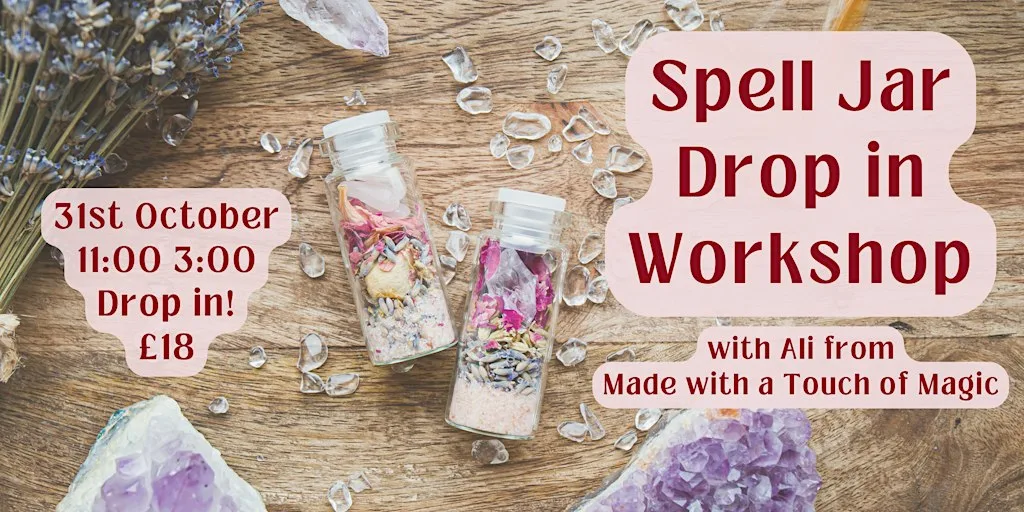 Halloween Spell Jar Workshop! at Leeds Corn Exchange
