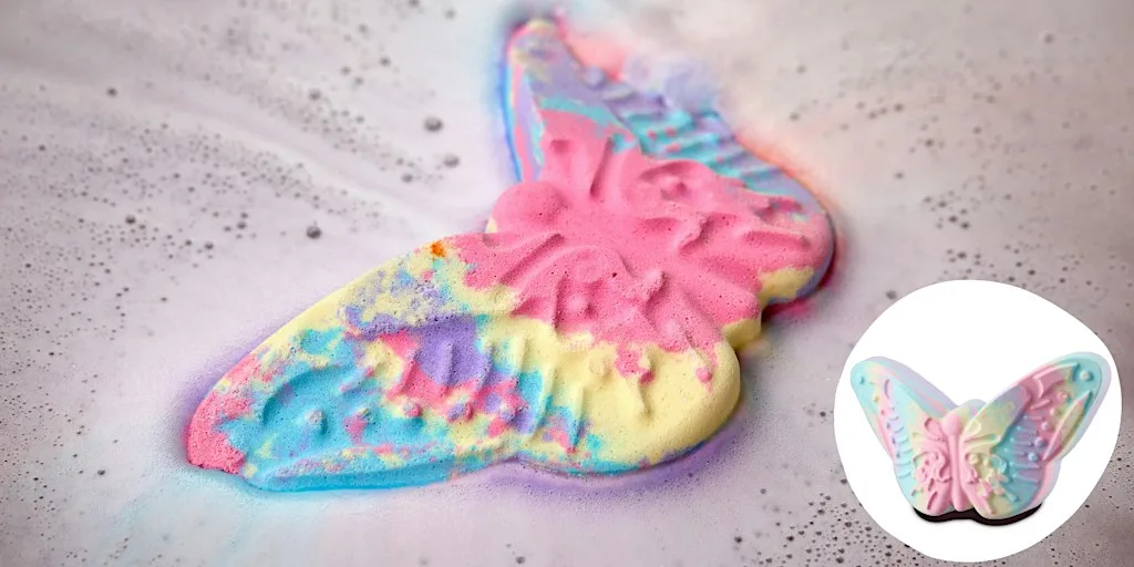 LUSH SUNDERLAND Luna's Butterfly Bath Bomb Making 27/10/26 4pm at Lush Cosmetics Sunderland