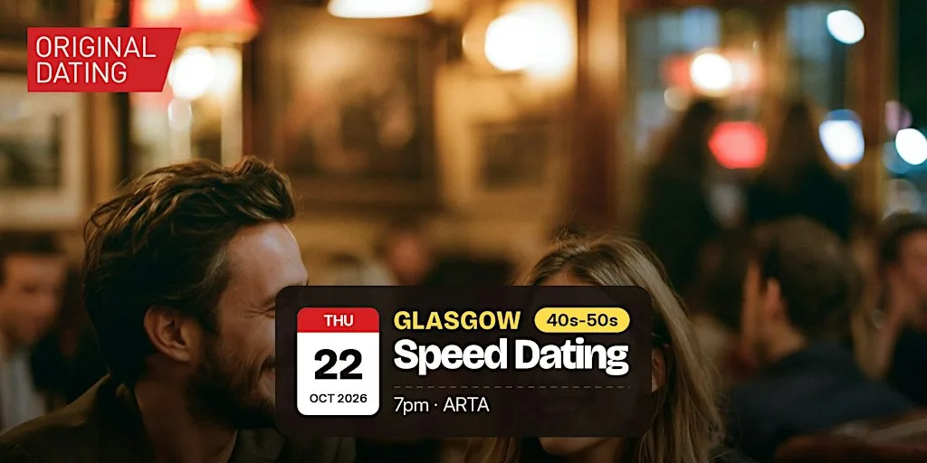 Speed Dating in Glasgow @ ARTA | 40s-50s at Arta