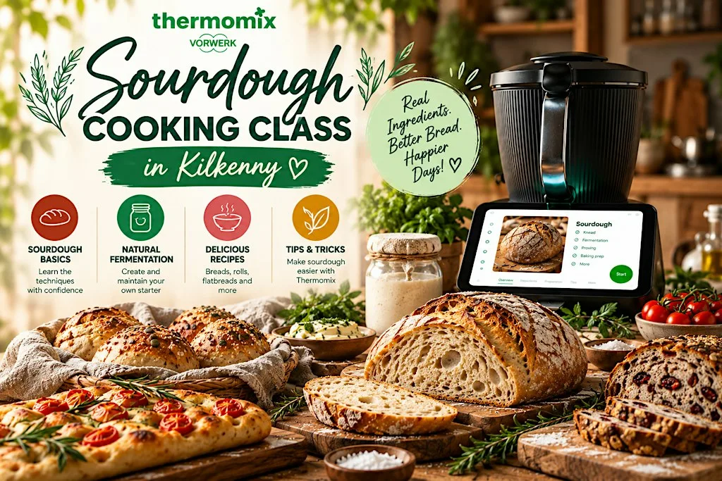 Sourdough Cooking Class in Kilkenny at Kutchenhaus Showroom