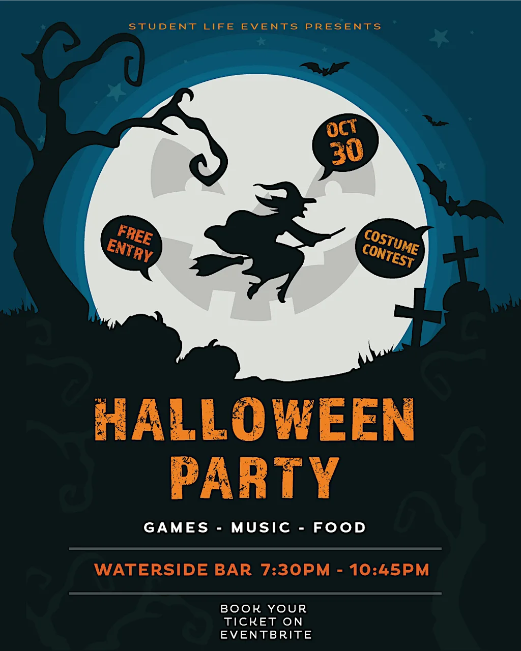 Halloween Party at Waterside Bar