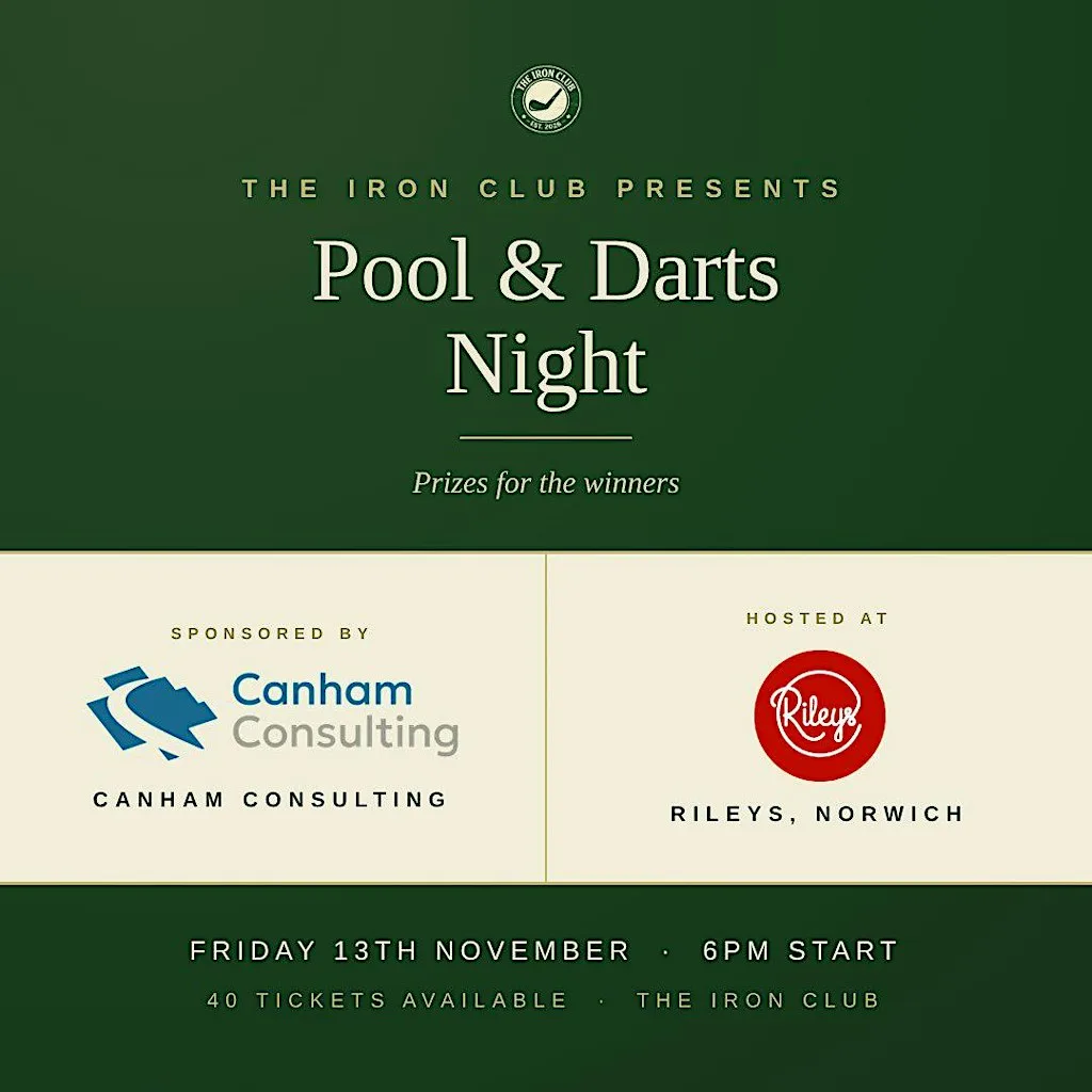 The Iron Club Pool & Darts Night at Rileys