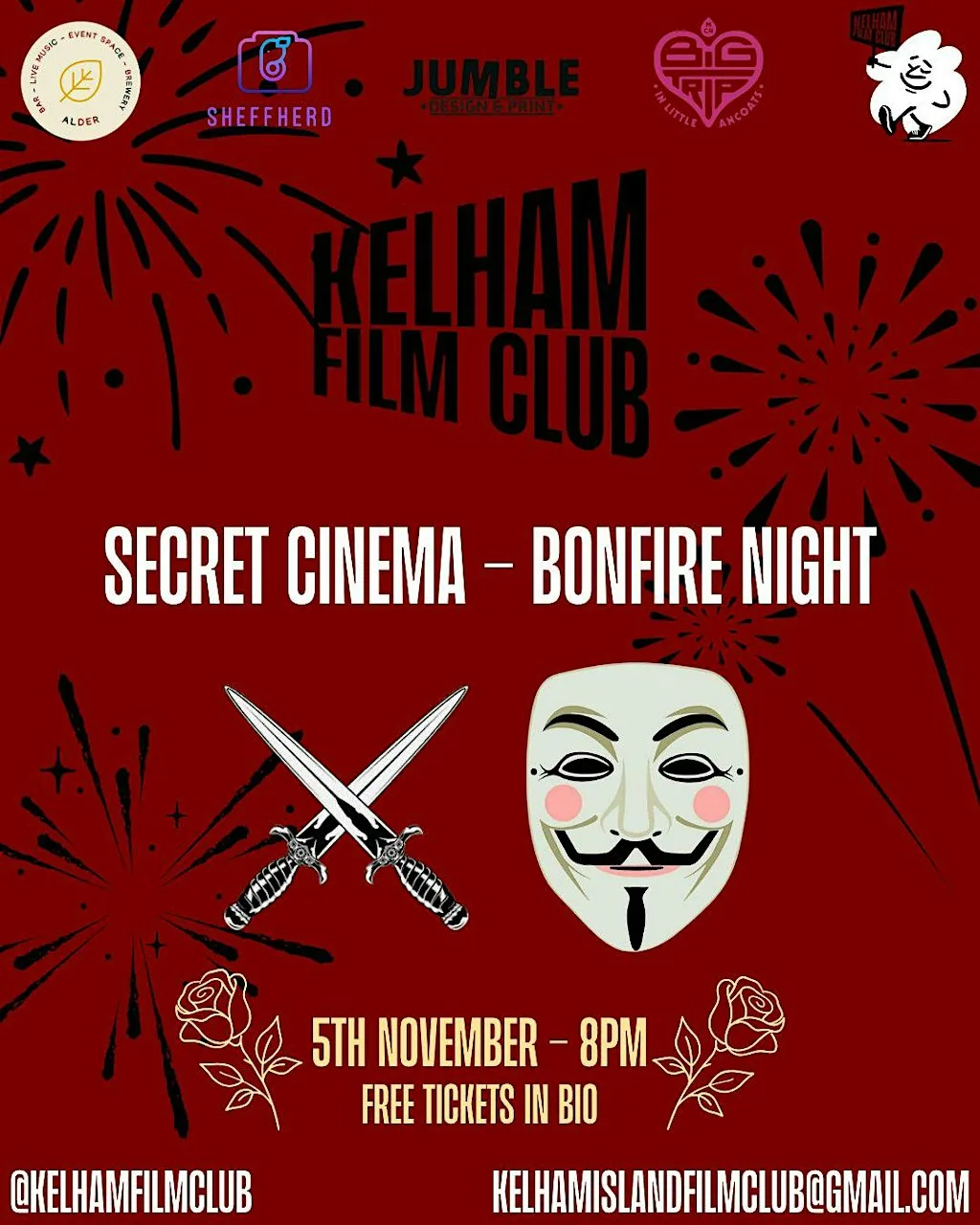 Secret Cinema - Bonfire Night at Alder Bar