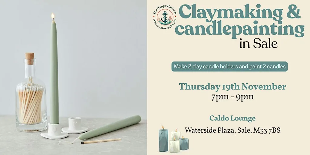 Claymaking & Candle Painting