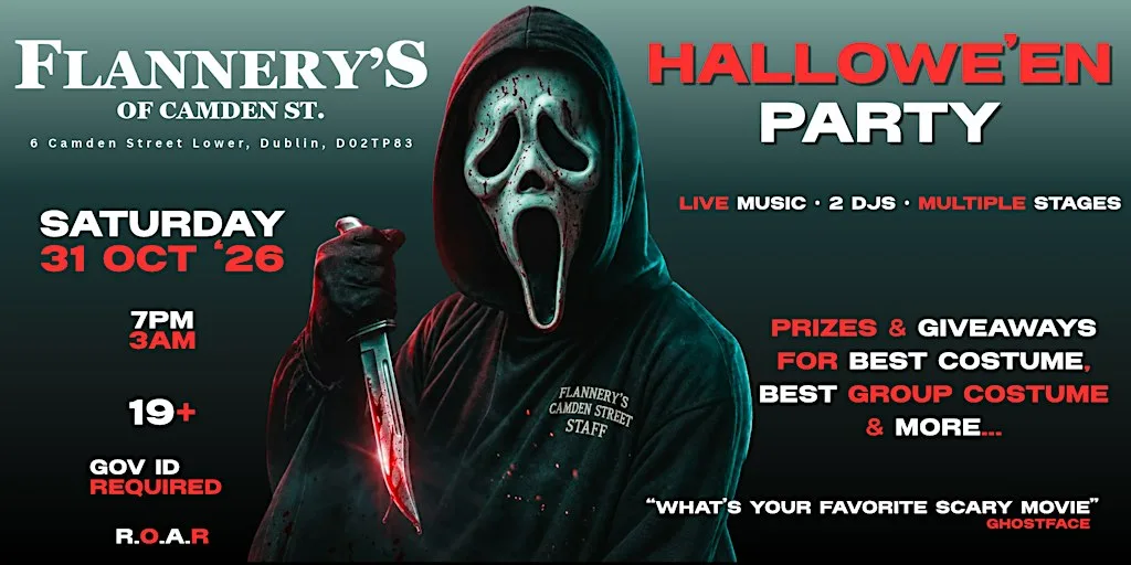 HALLOWE'EN @ FLANNERY'S at Flannery's Bar