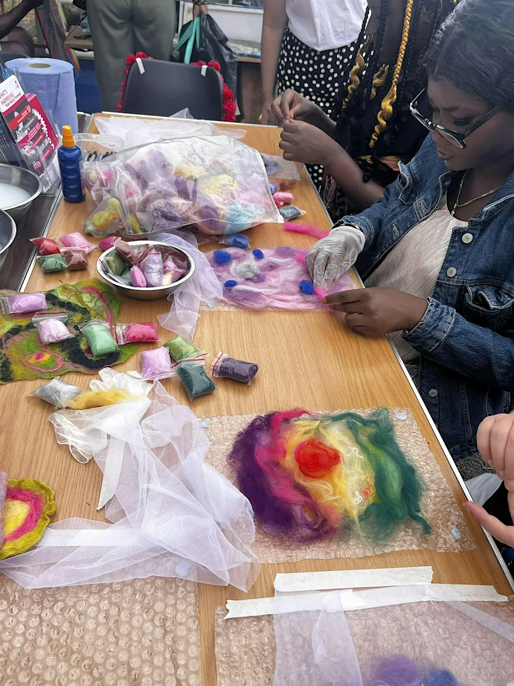 Home education: Fuzzy felted characters at Hat Factory Arts Centre