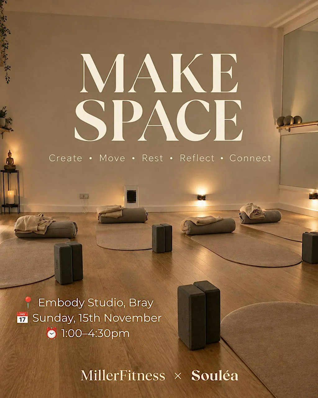 Make Space - Yoga & Macramé event at Embody Fitness