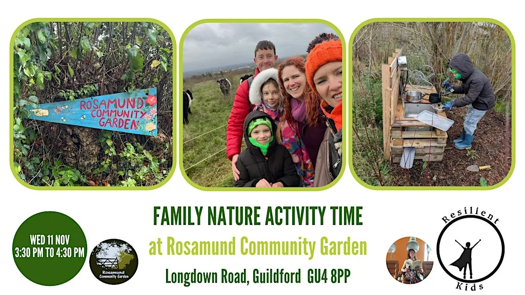Family Nature Time with Jane at Guildford Community Garden, GU4 8PP