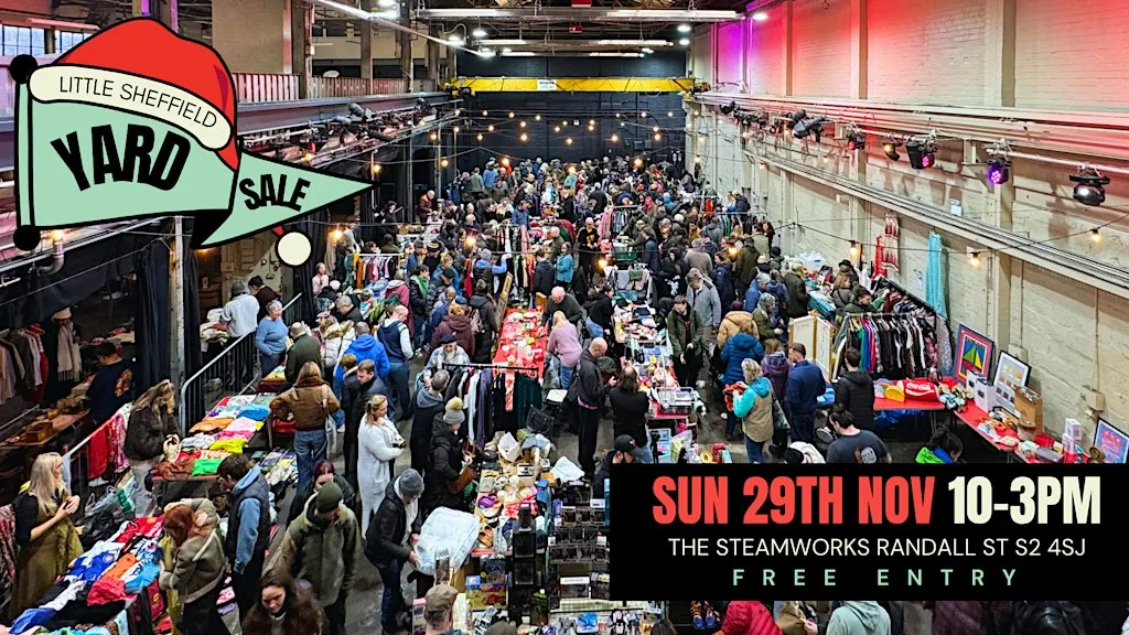Christmas Yard Sale - Second Hand Sale FREE ENTRY at The Steamworks