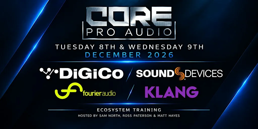 Core Pro Audio X DiGiCo, Sound Devices, Klang and Fourier - Ecosystem at Core Pro Audio