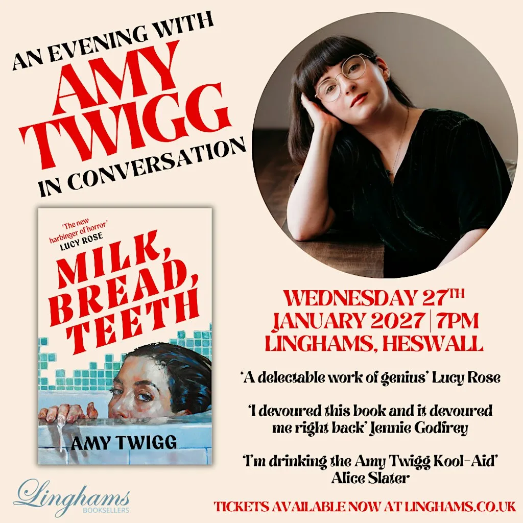 An evening with Amy Twigg | 27th January, 7pm, Linghams at Linghams Booksellers