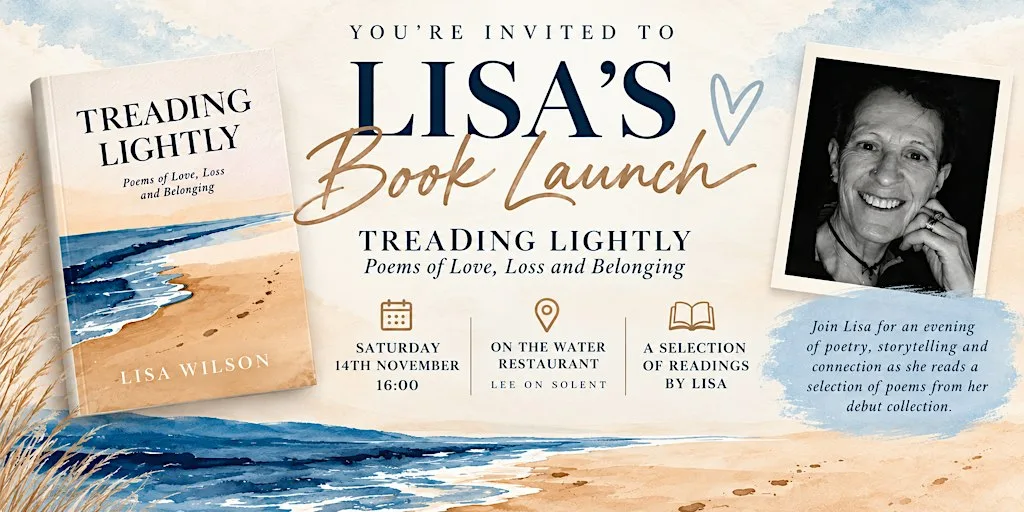 Lisa’s Book Launch - Treading Lightly, Poems of Love, Loss & Belonging