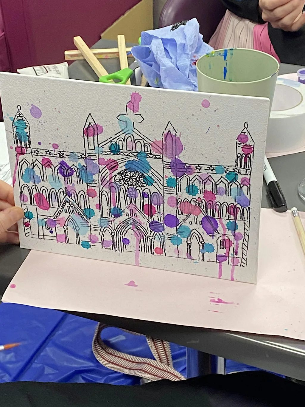 Sip and paint in Great Northern pub
