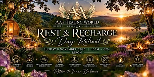 Rest & Recharge- Return to Inner Balance Day Retreat
