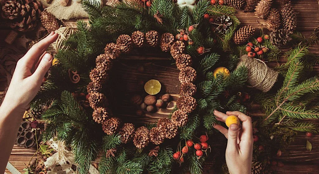 Christmas Wreath Making at Coppa Club Henley