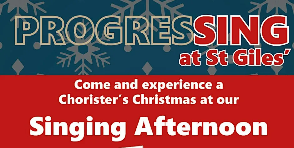 A Chorister’s Christmas Singing Afternoon at St Giles' Church, Oxford