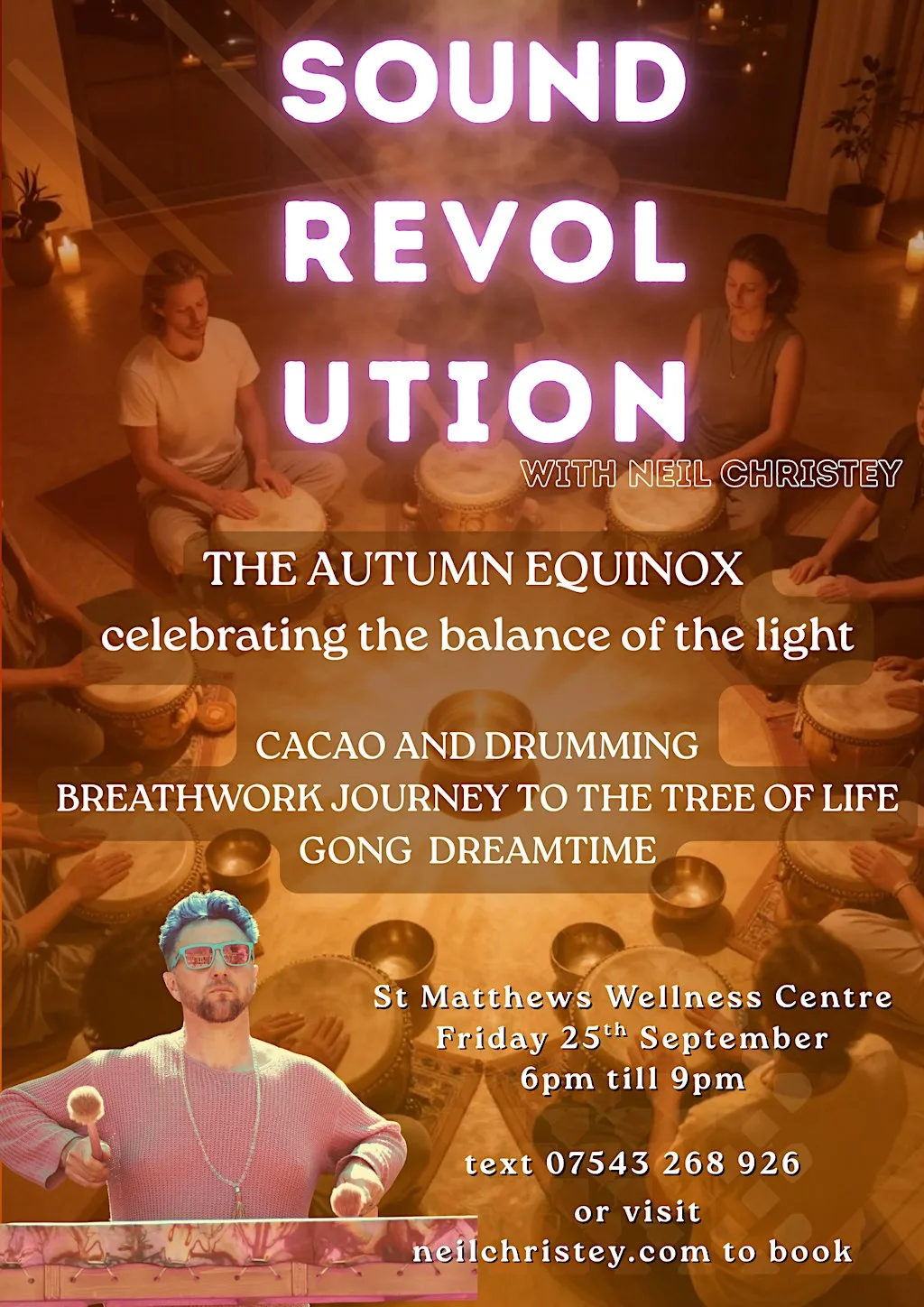 Sound Revolution - Special Events at St Matthew's Wellness Centre