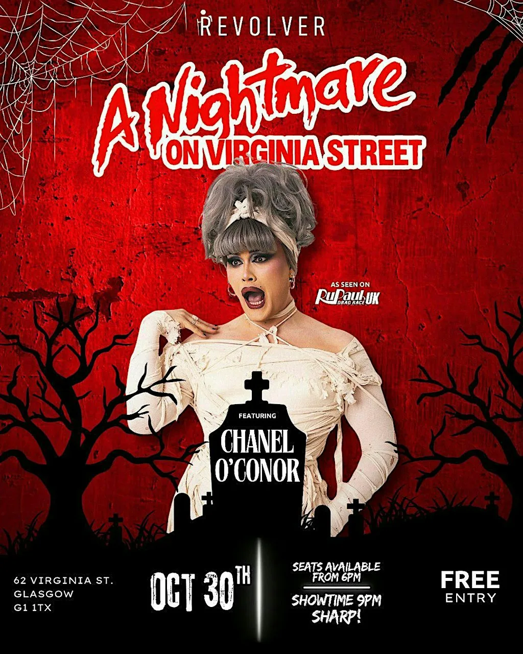 A Nightmare on Virginia Street: Chanel O'Conor at Revolver Glasgow