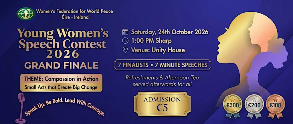 Young Women’s Speech Contest 2026 Grand Finale at Unity House