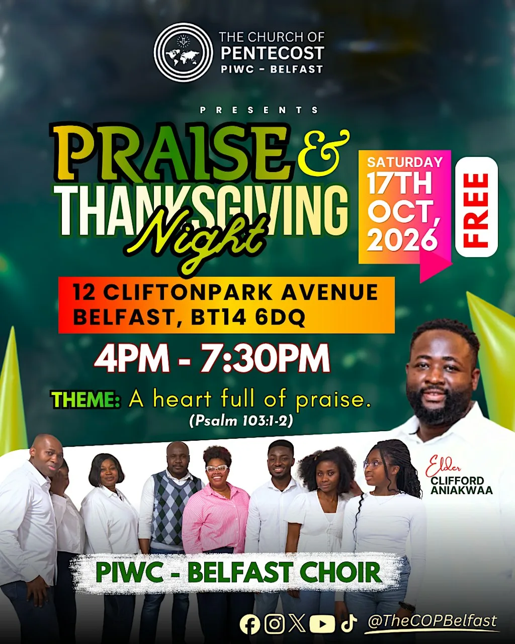Praise & Thanksgiving Night