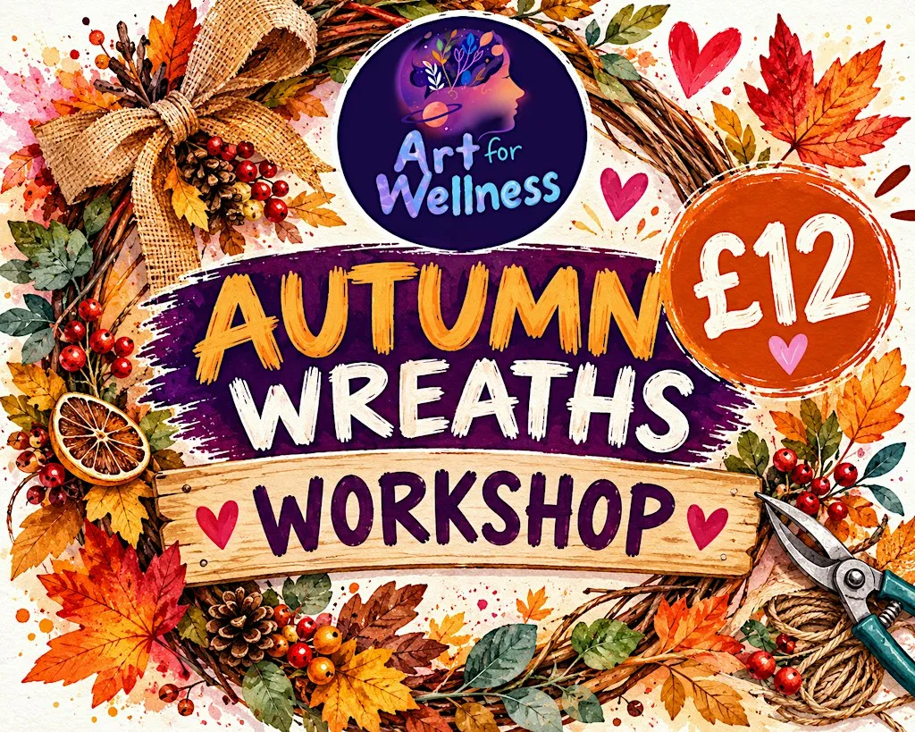 Wellness Wednesday - Therapeutic Art - Autumn Wreaths