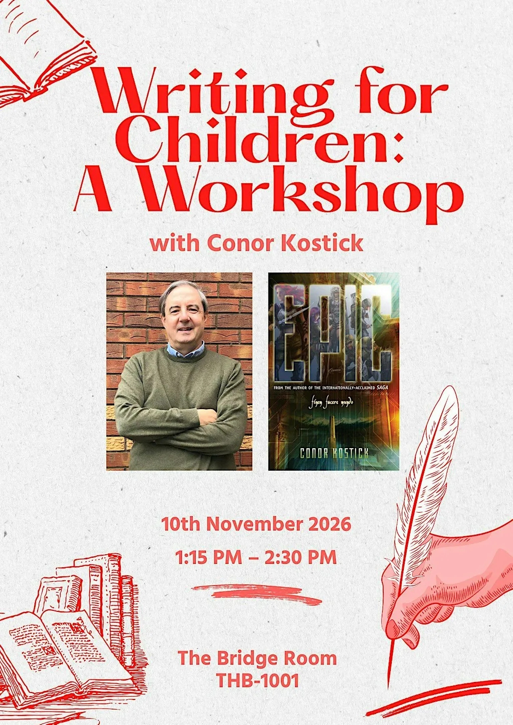 Writing for Children: A Workshop at University of Galway