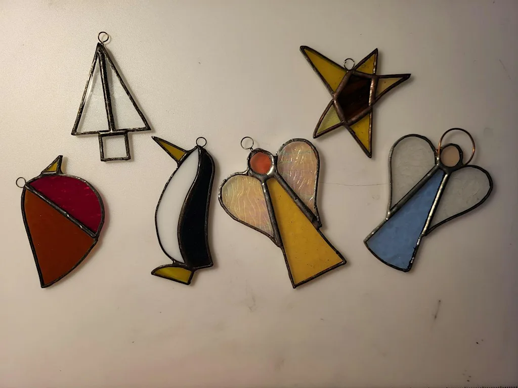 Copper Foil Christmas Decorations with Naomi Frances