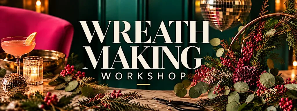 Winter wreath making workshop
