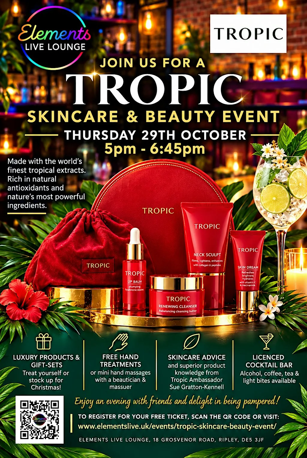 TROPIC Skincare & Beauty Event