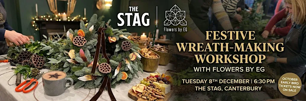 Festive Wreath-Making Workshop at Stag
