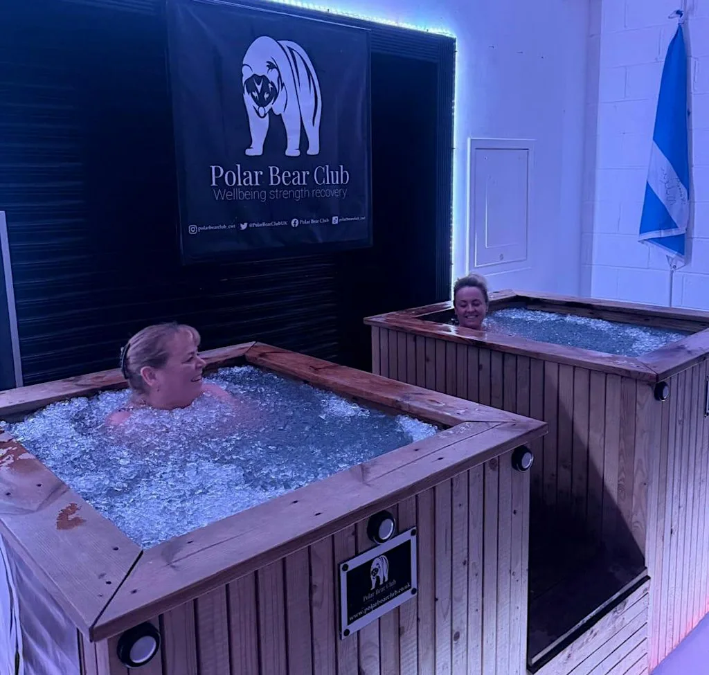 Coached Ice Bath at the Polar Bear Club at Polar Bear Club