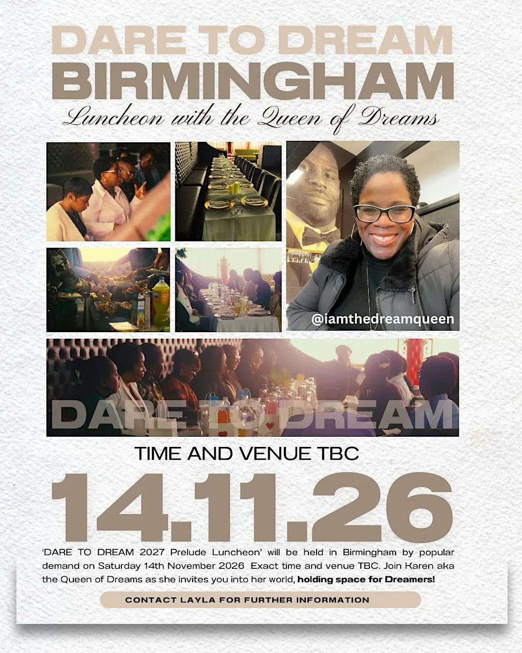 Dare to Dream - Birmingham (Prelude Luncheon)