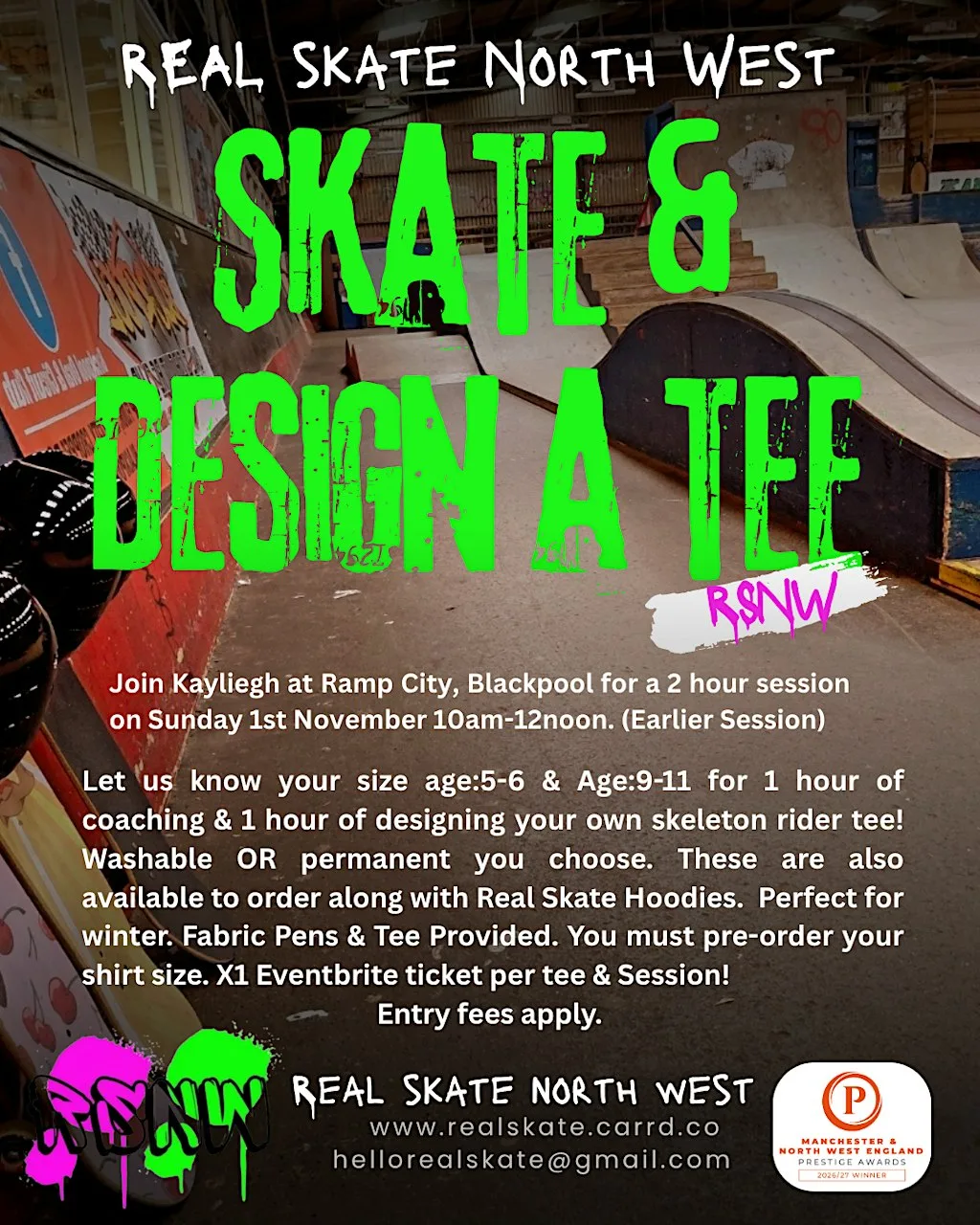 Skate & Design A Tee