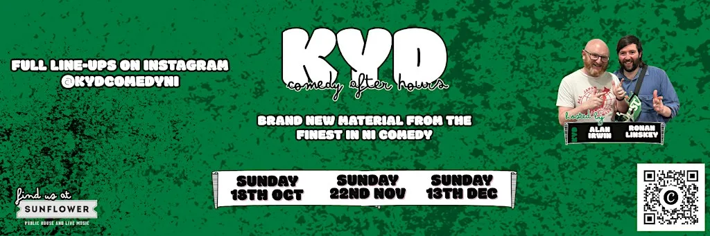 Kill Your Darlings Comedy Club at The Sunflower at Sunflower Public House