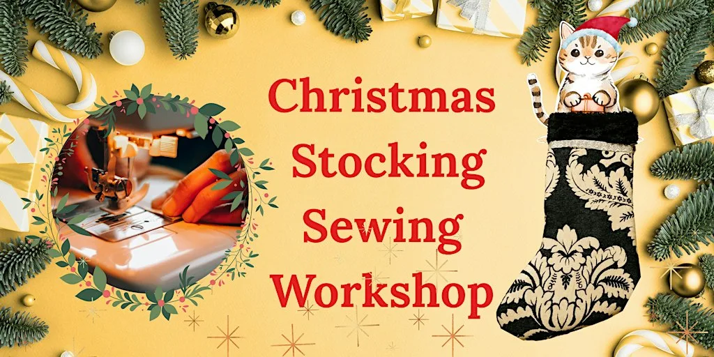 Christmas Sewing Workshop at High Bridge Works Newcastle Upon Tyne