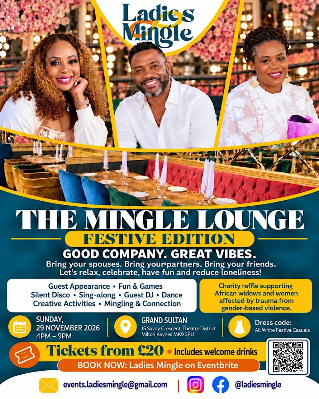 THE MINGLE LOUNGE: FESTIVE EDITION