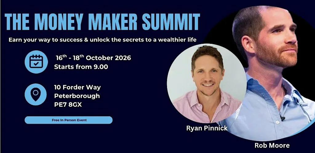 PETERBOROUGH | Money Maker Summit | Business Networking Event at Progressive Property