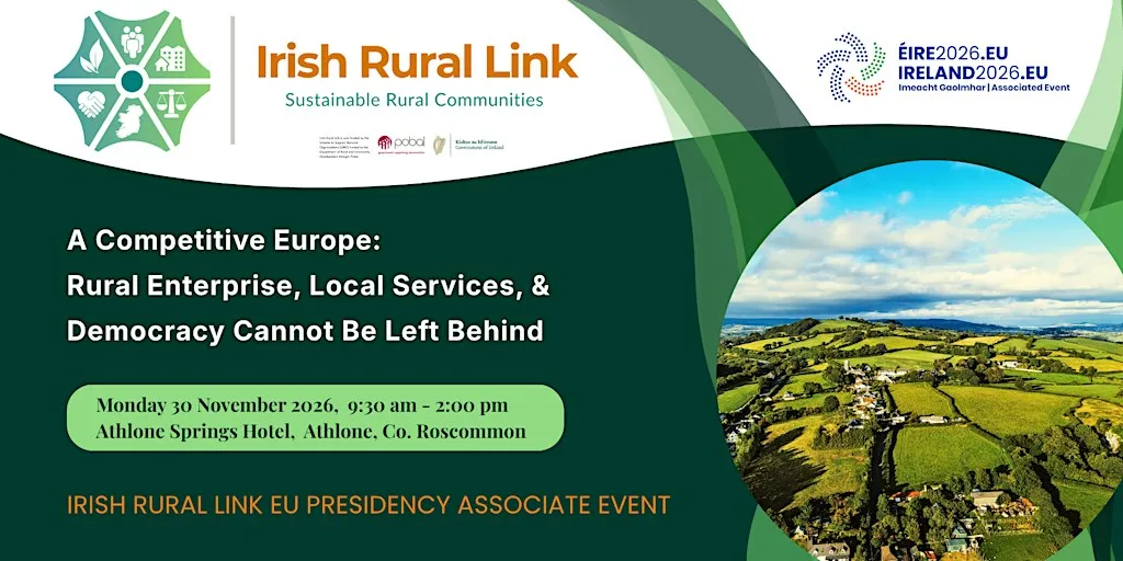 A Competitive Europe: Rural Enterprise, Local Services and Democracy cannot at Athlone Springs Hotel