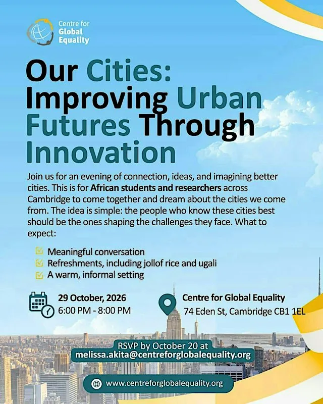 Our Cities: Improving Urban Futures Through Innovation