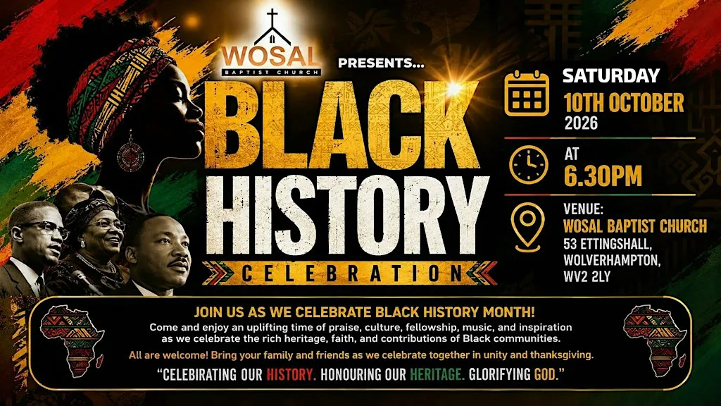WOSAL BLACK HISTORY CELEBRATION at Word Of Spirit And Life Baptist Church