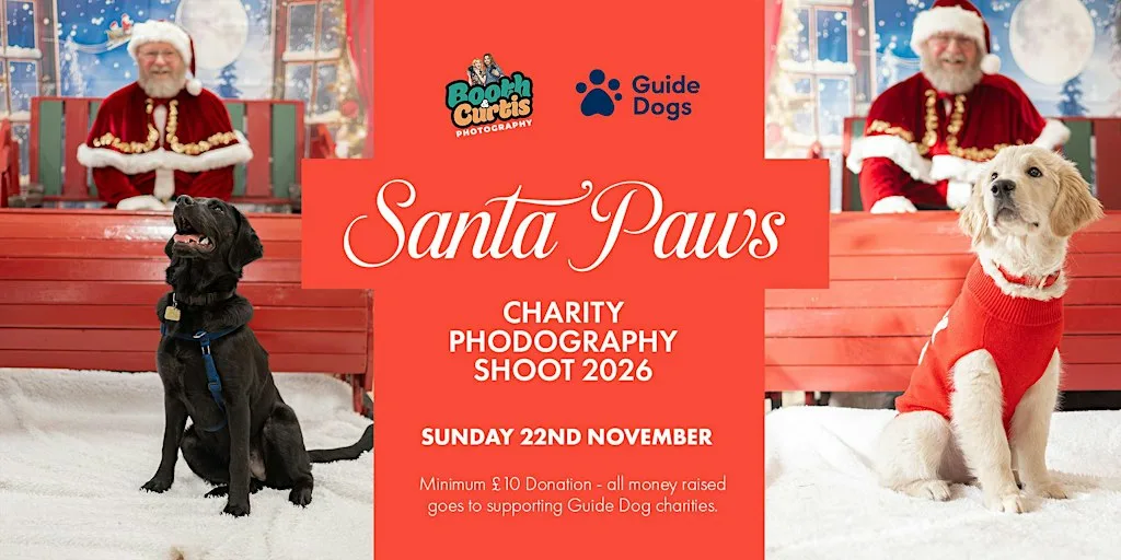 Santa Paws Photoshoot in Aid of Guide Dogs