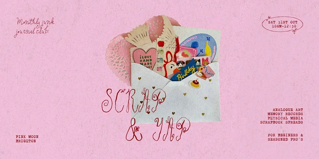 Scrap & Yap | Scrapbooking Club in Brighton at Pink Moon