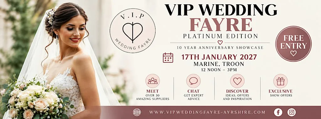 VIP Platinum Wedding Fayre at Marine Troon