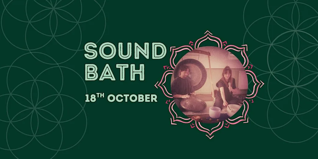 Sound Bath with Jill and Dean in South Shields.