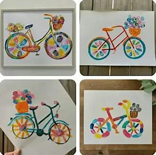 Bicycle Security Tagging and Craft Session at Alloa Hub Limited