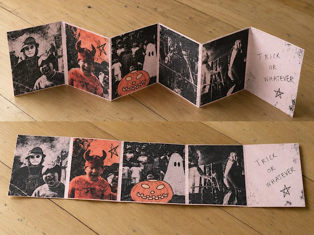 Make a Spooky Concertina Zine with Clare Shilland | ZINEIUS at Picnic