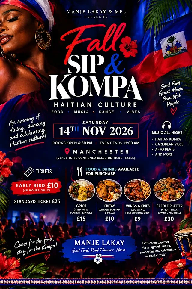 Fall SIP & KOMPA: A Haitian Culture Experience