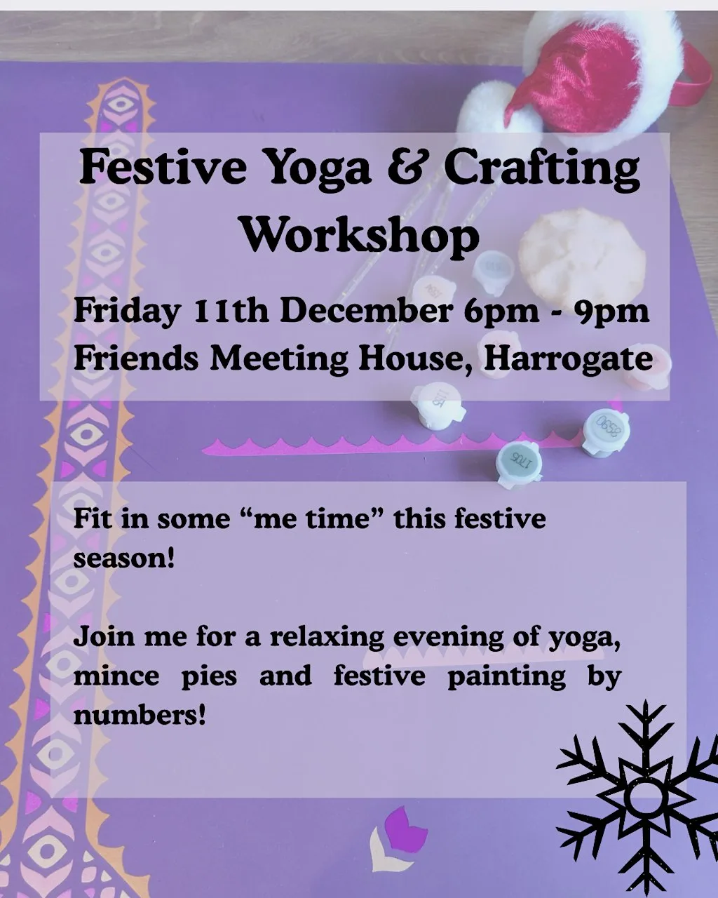 Festive Yoga & Crafting at Friends Meeting House