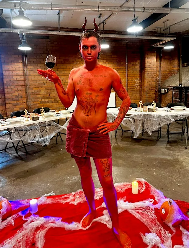 HALLOWEEN SPECIAL: sculpt the devil BYOB