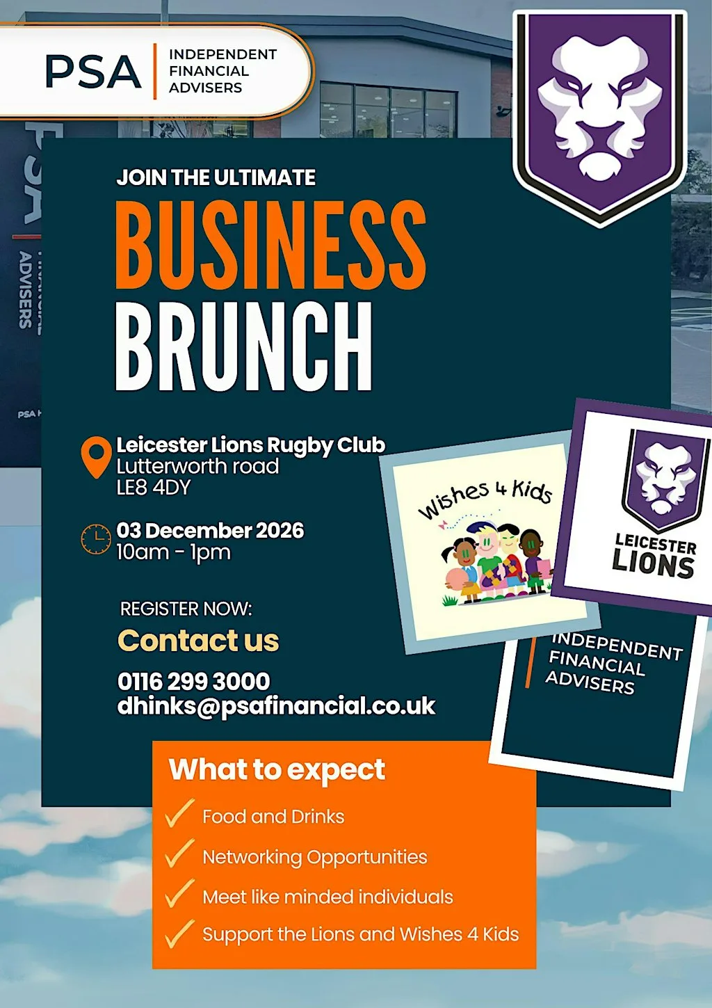 The Ultimate Business Brunch at Lions Rugby Club